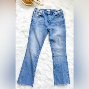 Driftwood Kelly Raw Hem Jeans Size 26